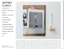 Tablet Screenshot of jeffreyclancy.com